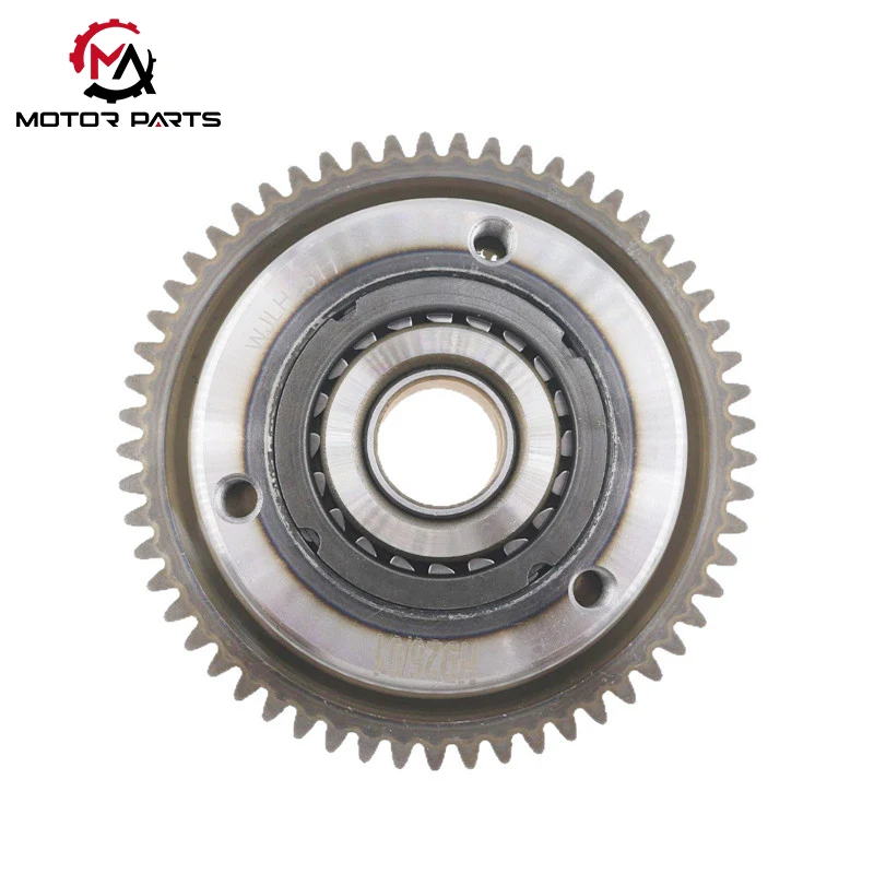 Conjunto de embrague de rueda libre para motocicleta CG200, placa de arranque de 20 cuentas