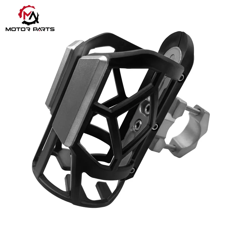 Soporte universal para portabotellas de agua ajustable para motocicleta