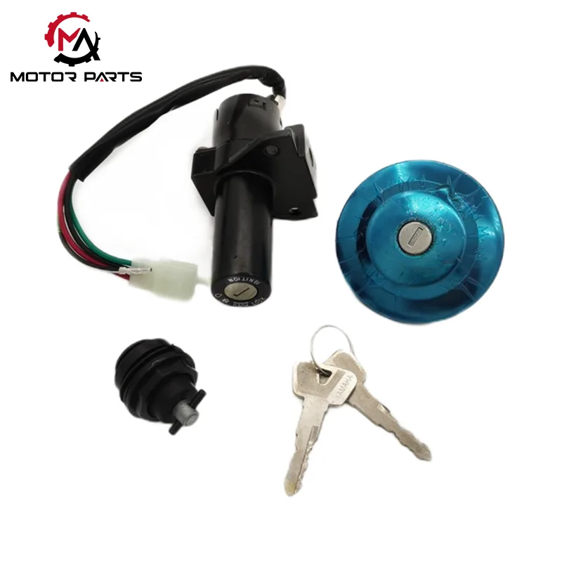 YAMAHA YBR125 TTR125 Interruptor de encendido de motocicleta Cerradura de tapa de tanque de combustible
